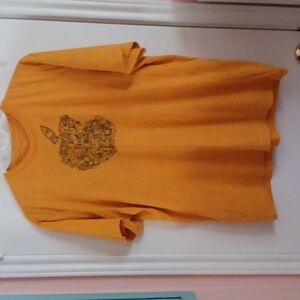 Gold Apple Graphic Tee